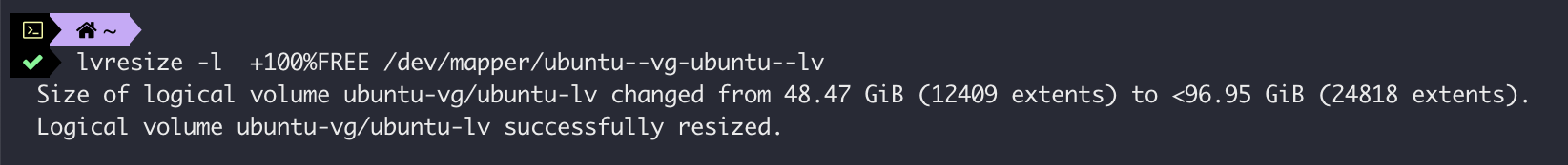 扩展所有空闲硬盘